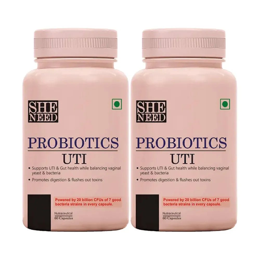 Sheneed Track Uti Probiotics Supplements - Pack Of 2