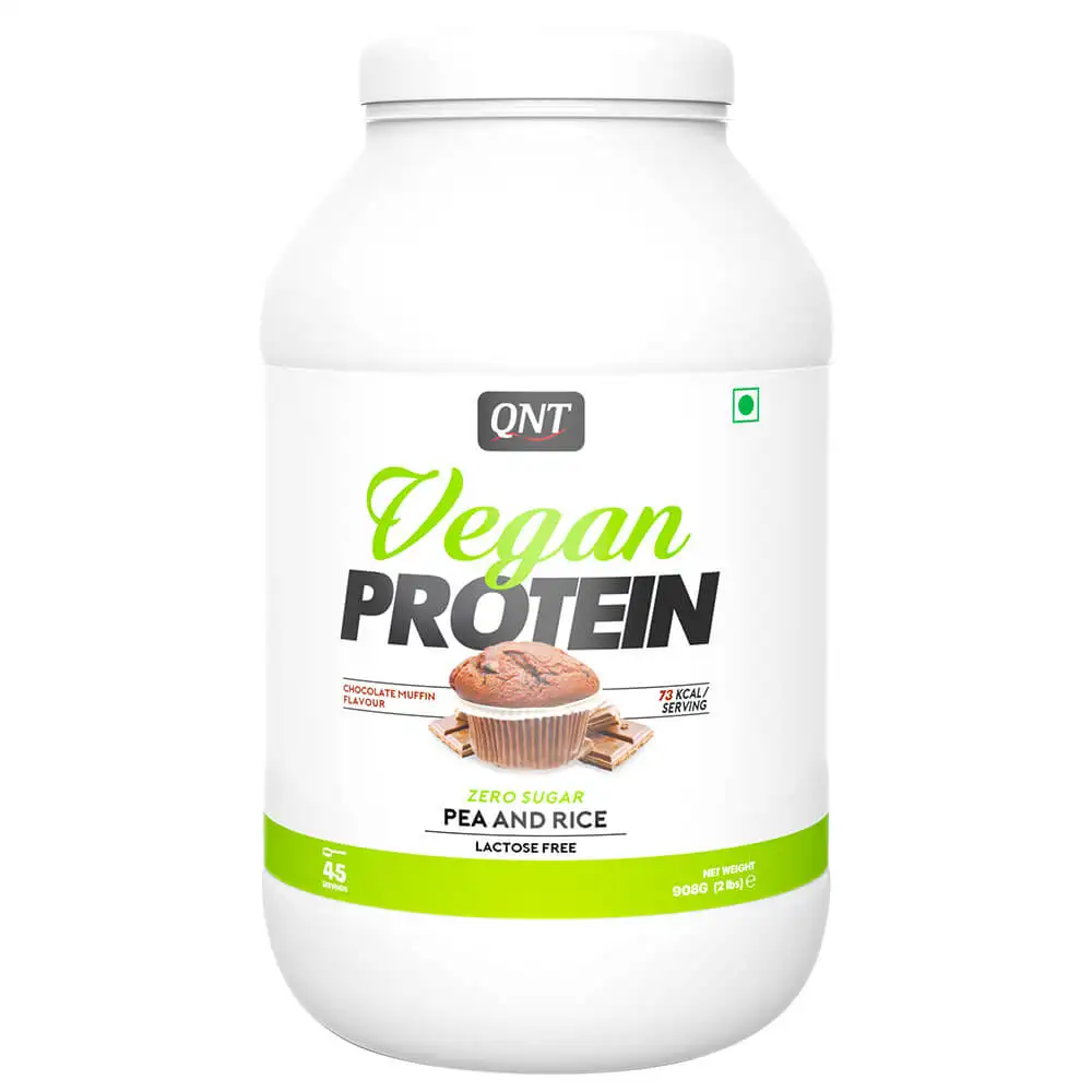 QNT Vegan Protein,  Chocolate Muffin  2 lb