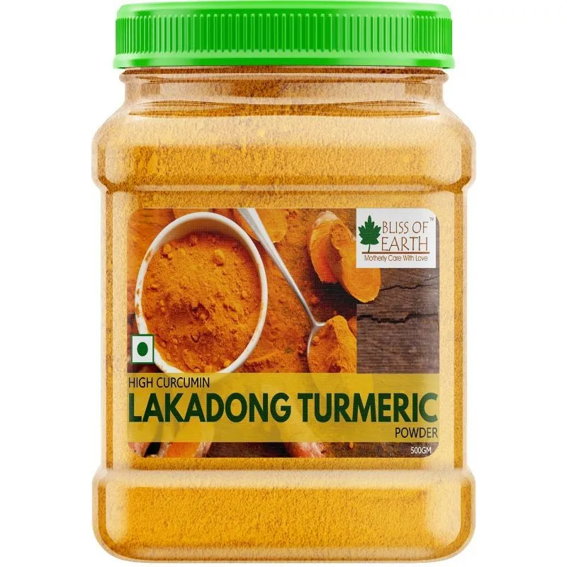 Bliss Of Earth Certified Organic Lakadong Turmeric Powder