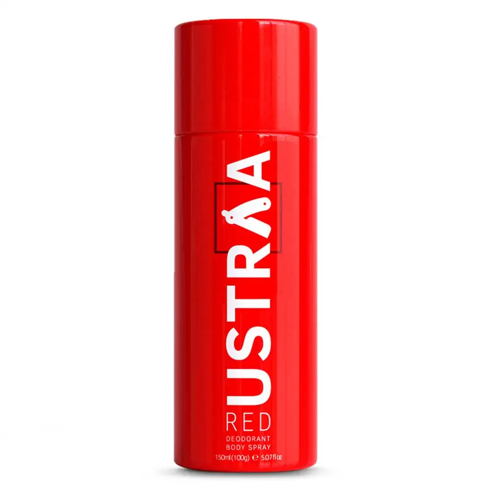 Ustraa Red Deodorant Body Spray,  150 ml  for Men