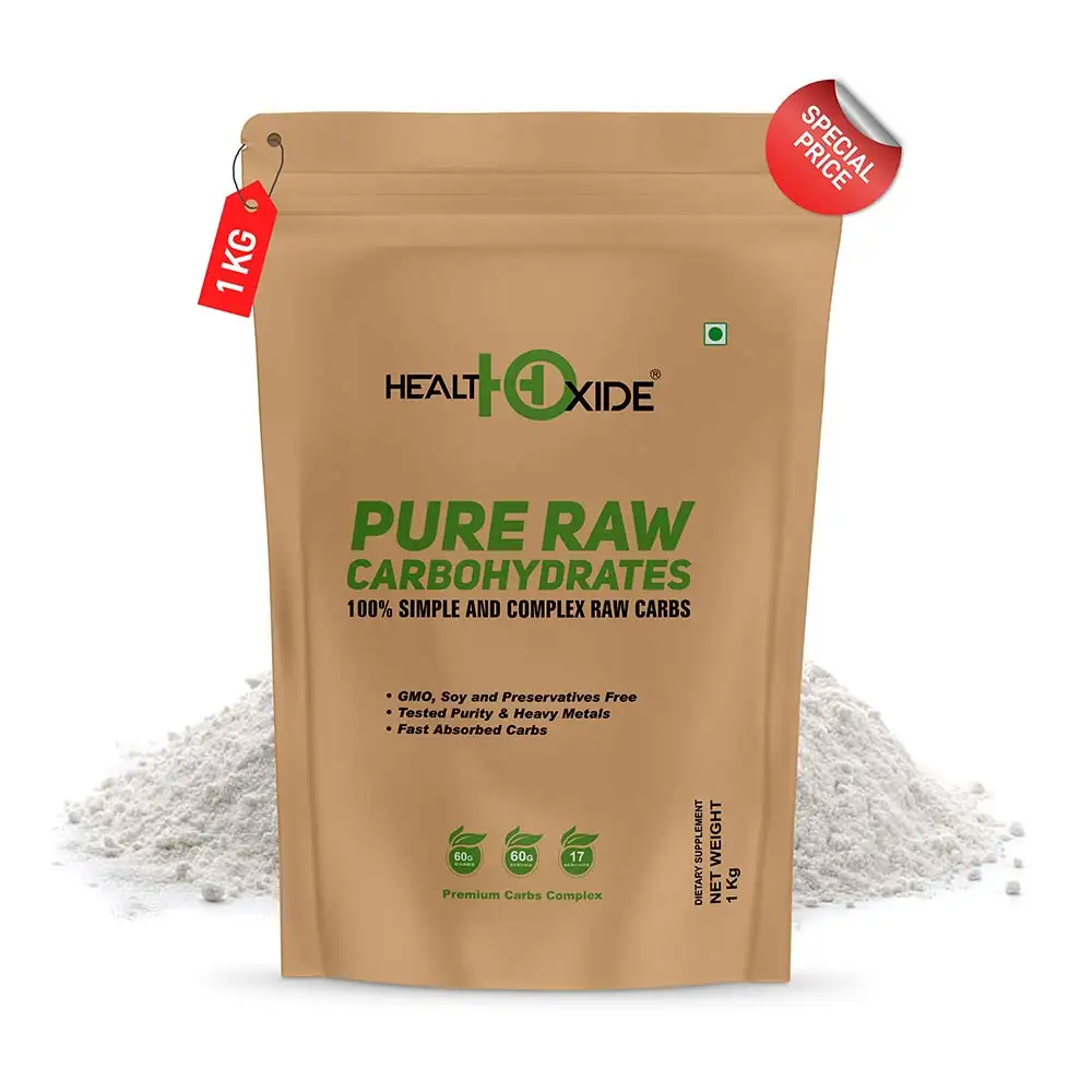 Health Oxide Pure Raw Carbohydrates,  2.2 lb  Unflavoured