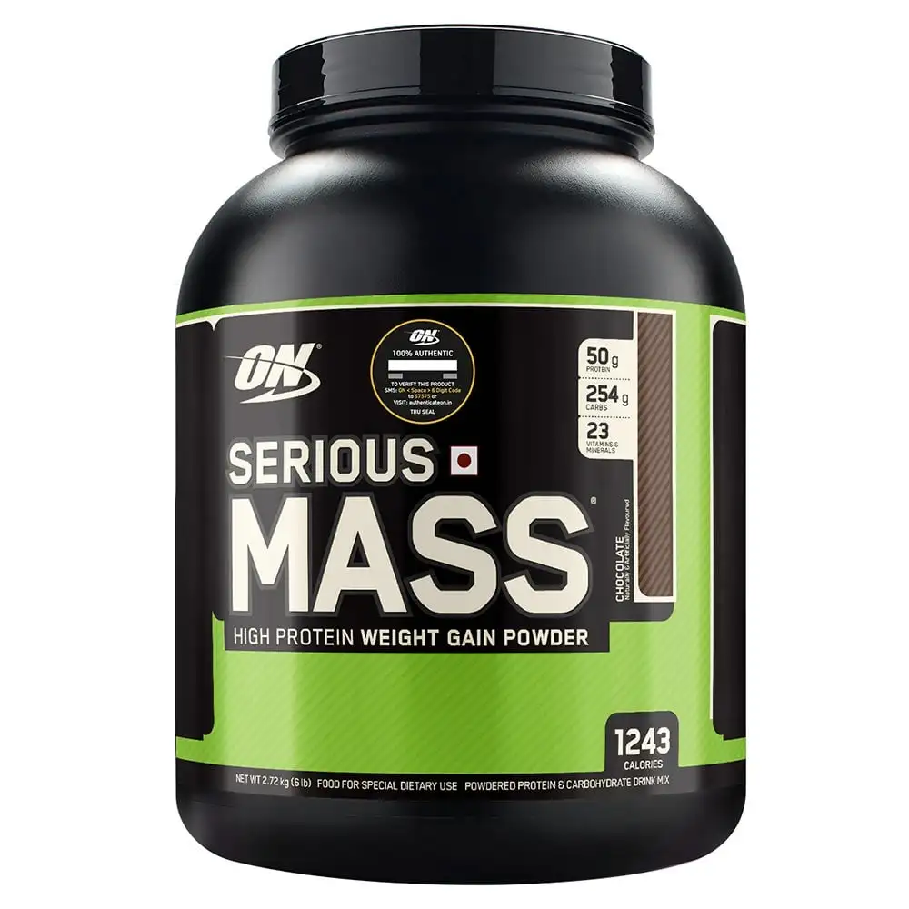 ON (Optimum Nutrition) Serious Mass,  6 lb  Chocolate