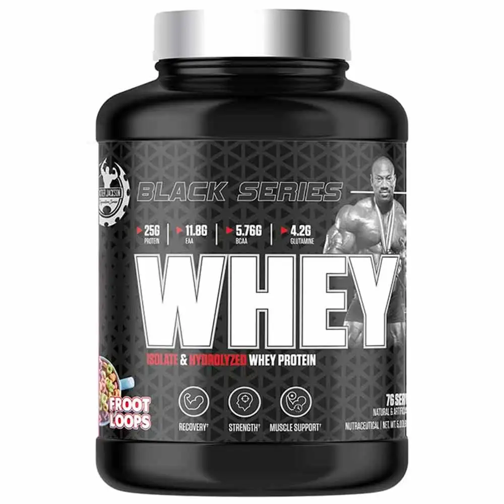 Dexter Jackson Black Series Whey,  5 lb  Fruit Loops