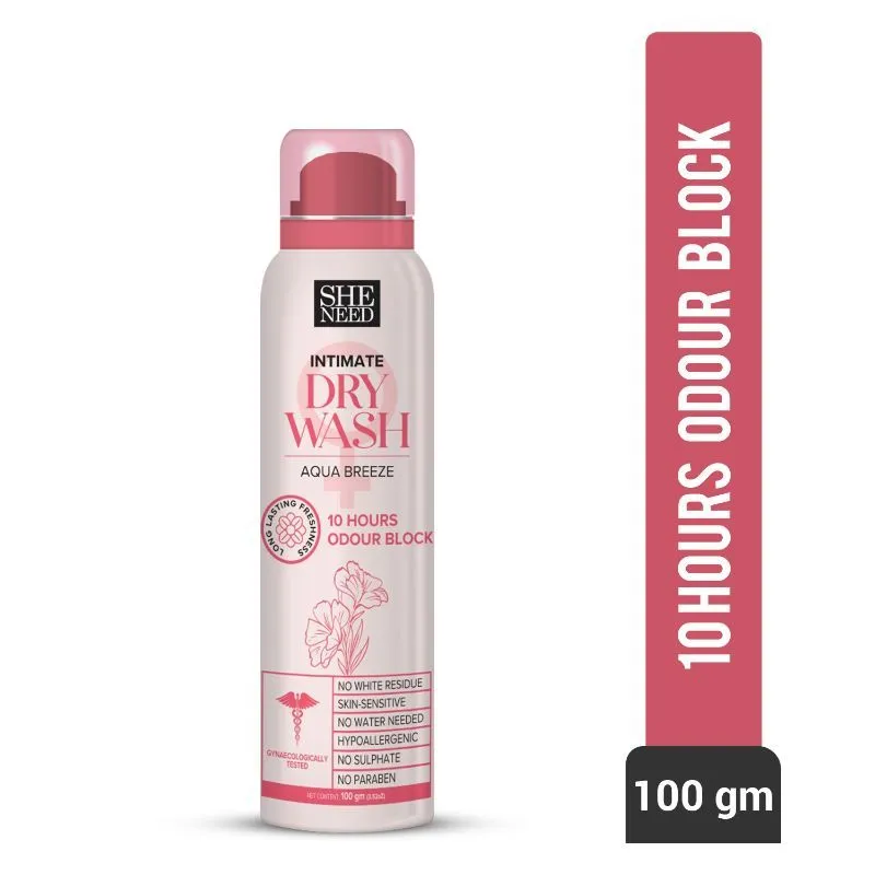 Sheneed Feminine Intimate Dry Wash Deodorant