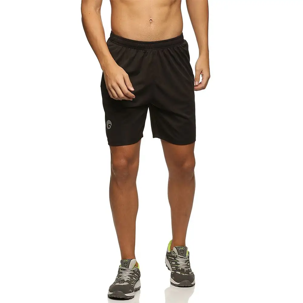 Omtex Elite Casual Sports Shorts for Men,  Medium  Black