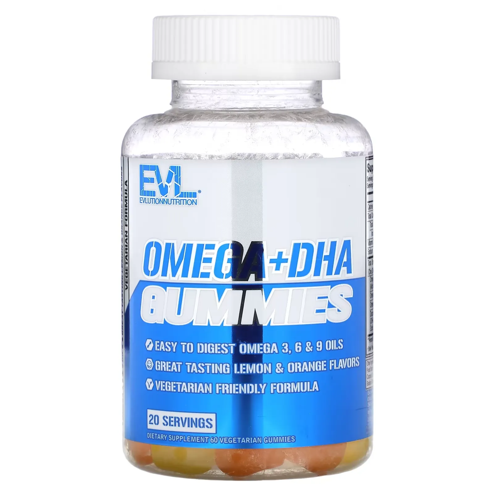 Omega+ DHA Gummies , 60 Vegetarian Gummies