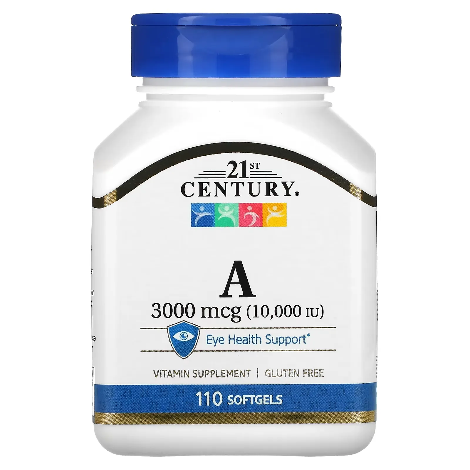 Vitamin A, 3,000 mcg (10,000 IU), 110 Softgels