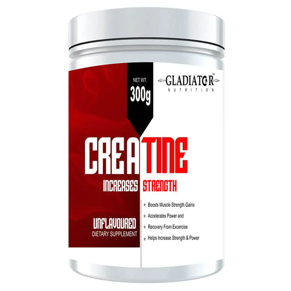 Gladiator Nutrition Creatine,  Unflavoured  0.66 lb