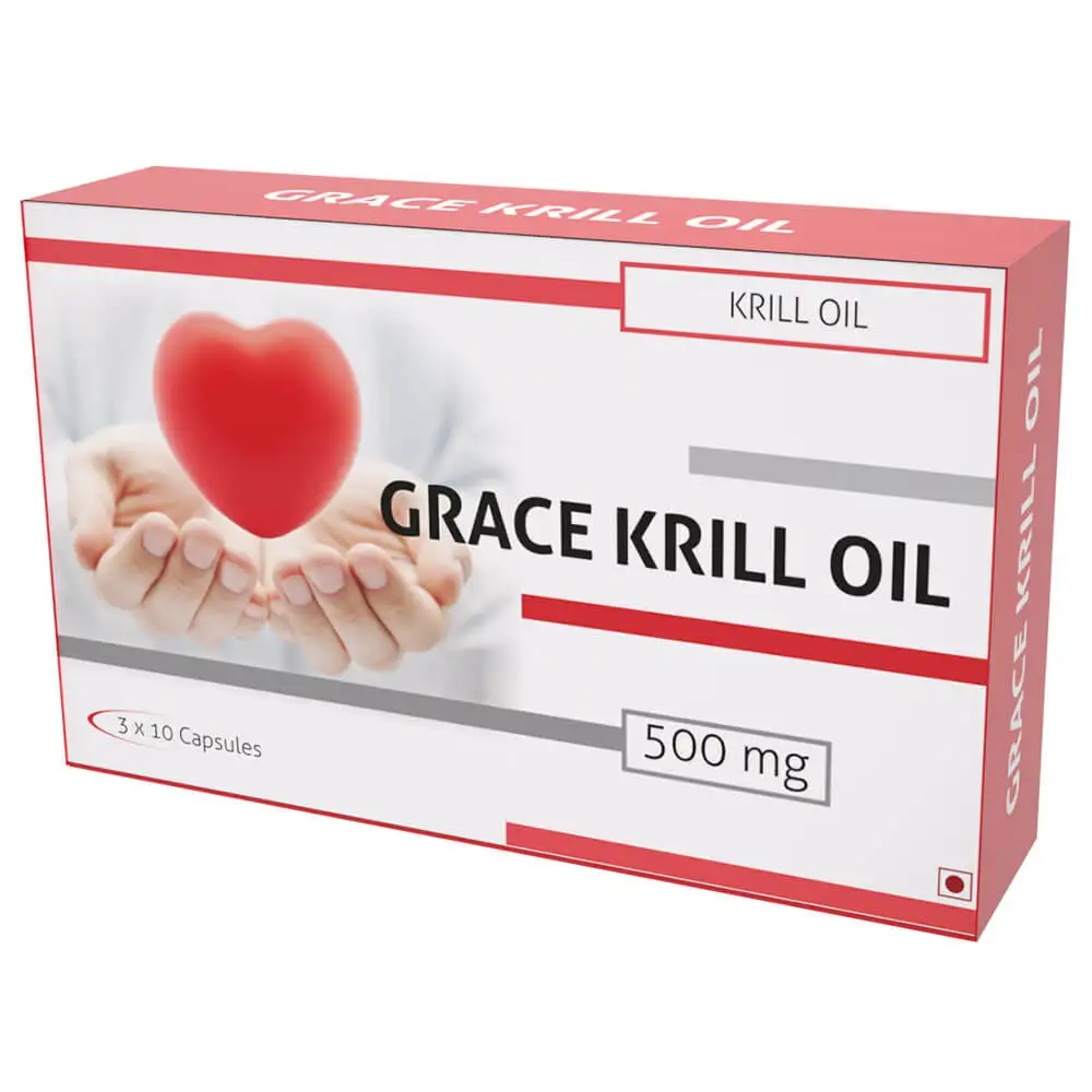 Nutra Grace Grace Krill Oil,  30 capsules