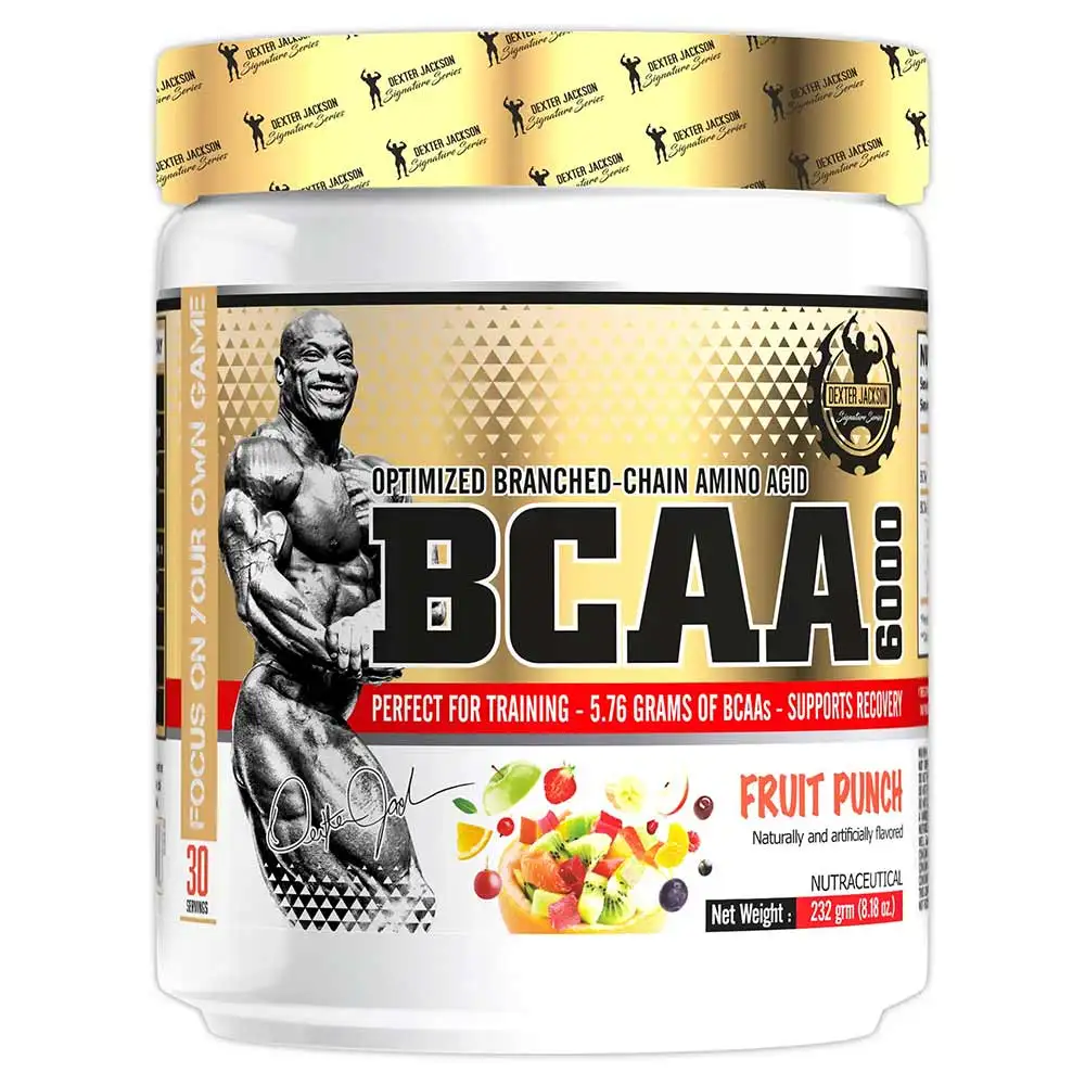 Dexter Jackson BCAA 6000,  0.51 lb  30 Servings  Fruit Punch