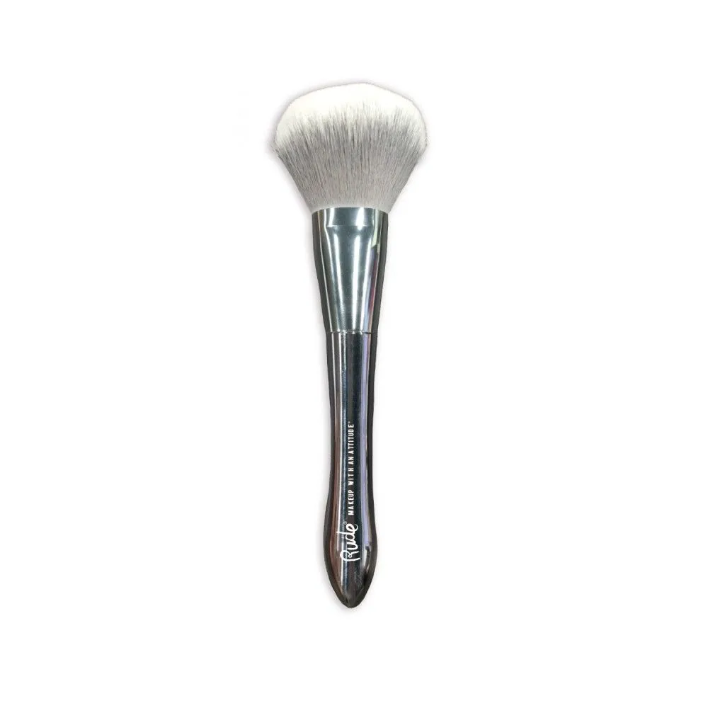 Rude Cosmetics Silver Bullet Powder Brush - Beretta