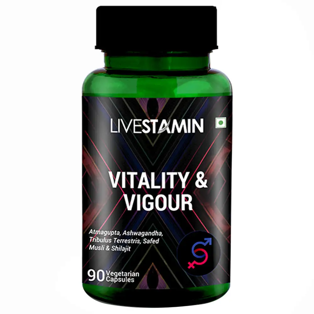 Livestamin Vitality & Vigour,  90 veggie capsule(s)