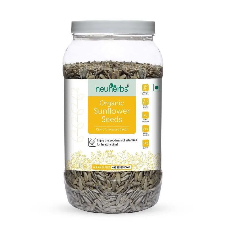 Neuherbs Organic Raw Sunflower Seeds