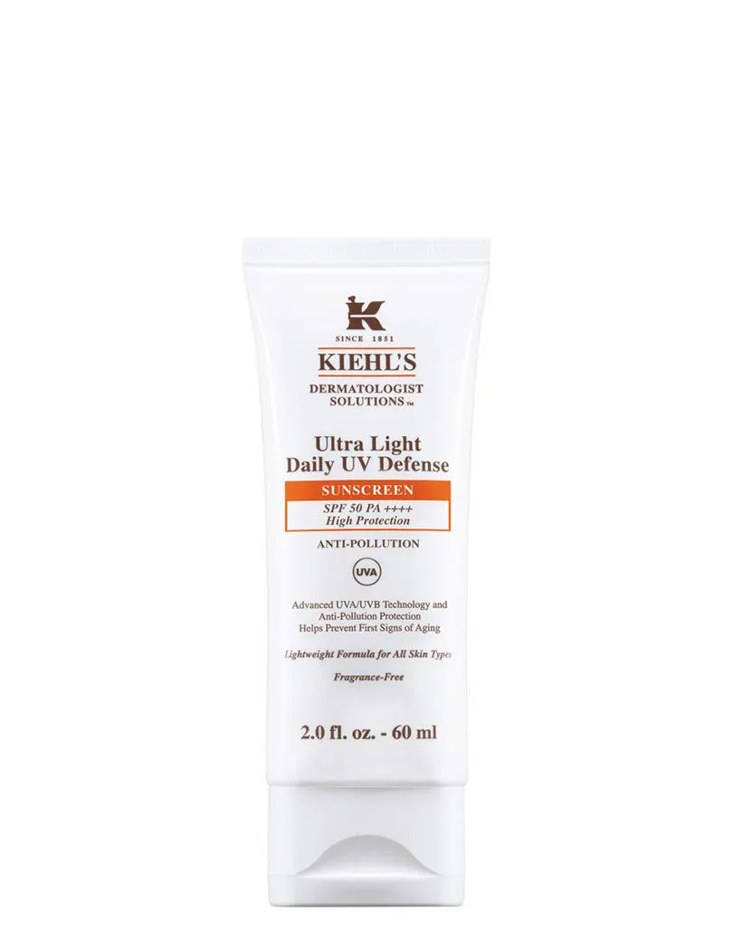 Kiehls Ultra Light Daily Uv Defence SPF 50 Anti Pollution