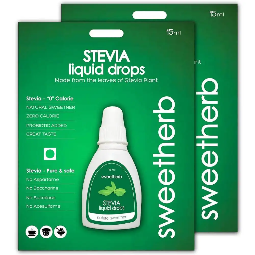 Sweetherb Stevia Sugarfree Liquid,  30 ml