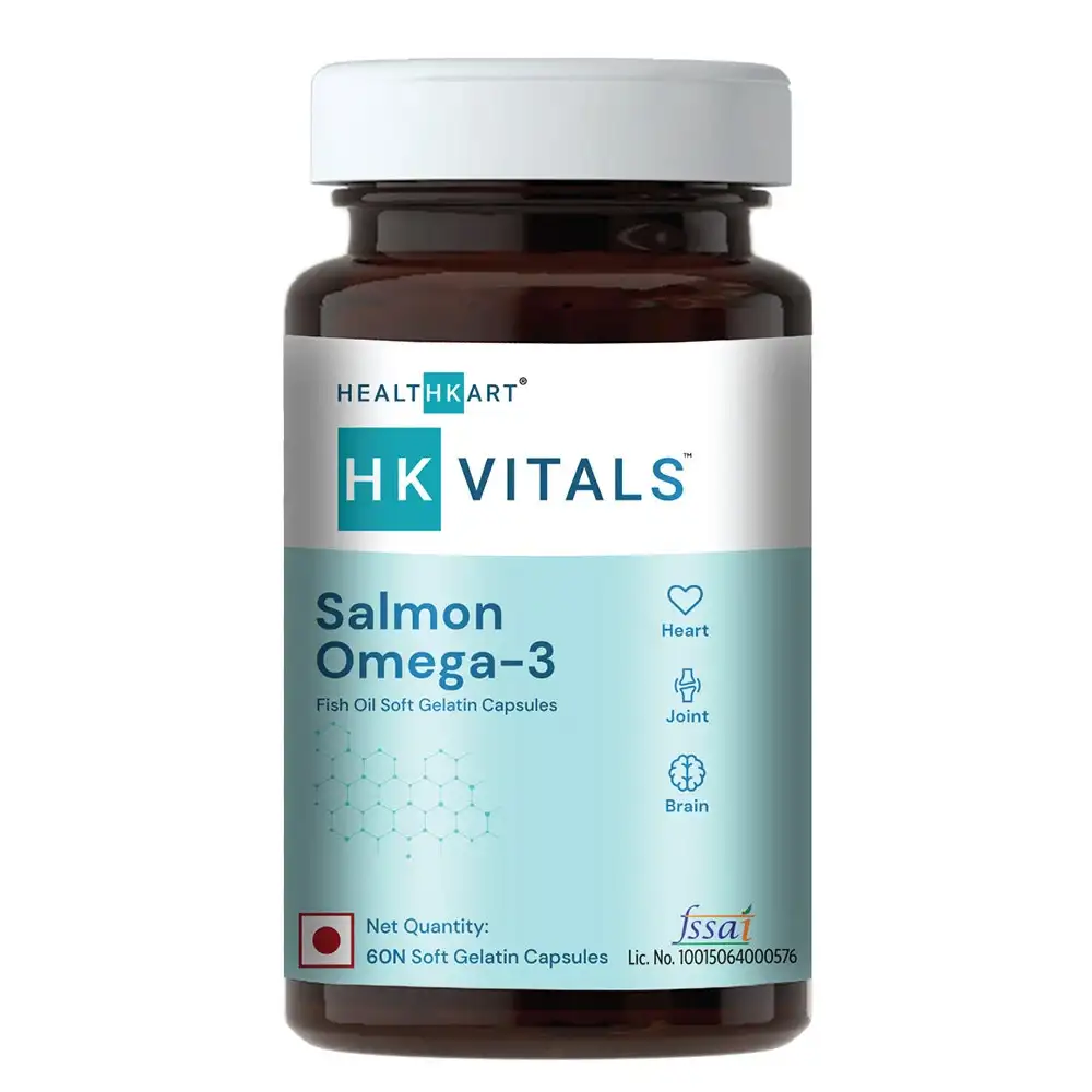 Healt HK Vitals Salmon Omega-3 OP,  60 capsules