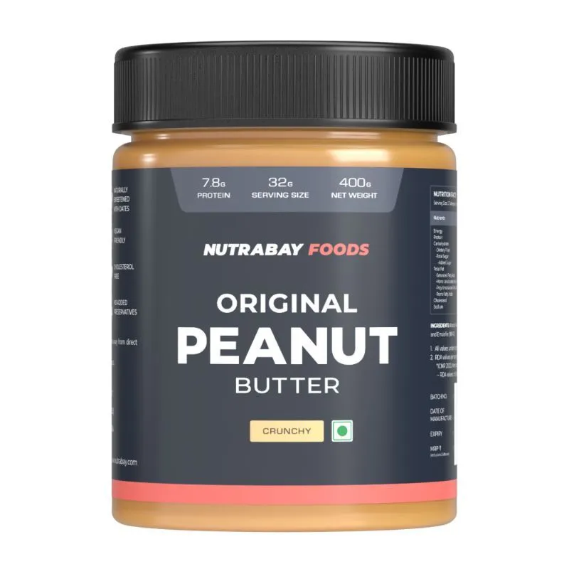 Nutrabay Foods Original Peanut Butter - Crunchy