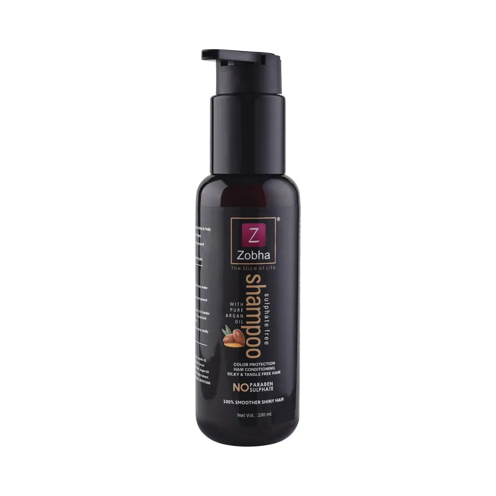 Zobha Pure Argan Oil Sulphate Free Shampoo