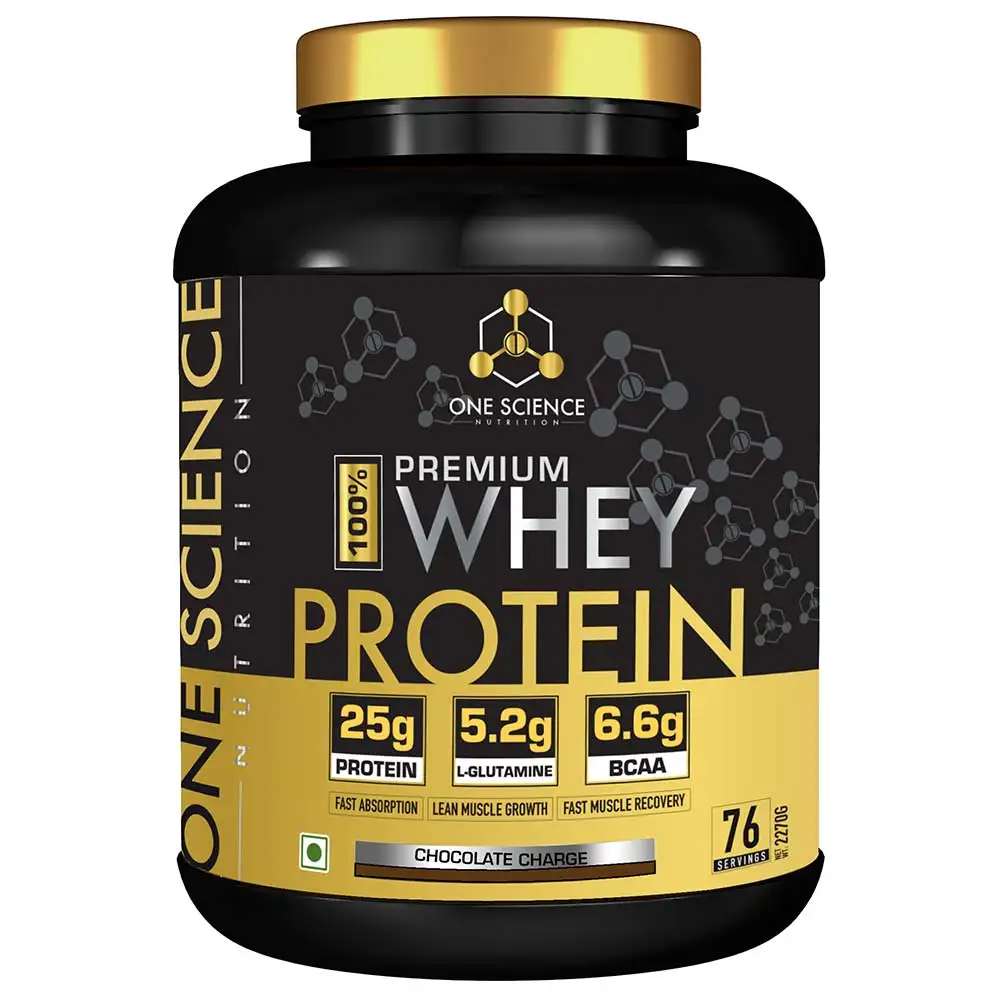 One Science 100% Premium Whey Protein,  5 lb  Chocolate Charge