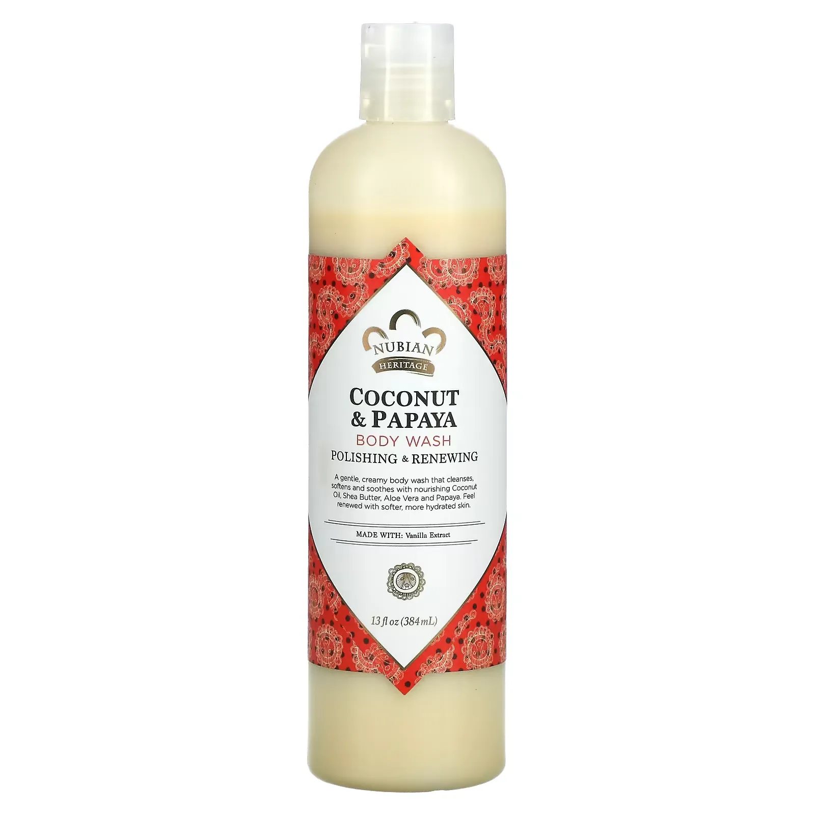 Body Wash, Coconut & Papaya, 13 fl oz (384 ml)