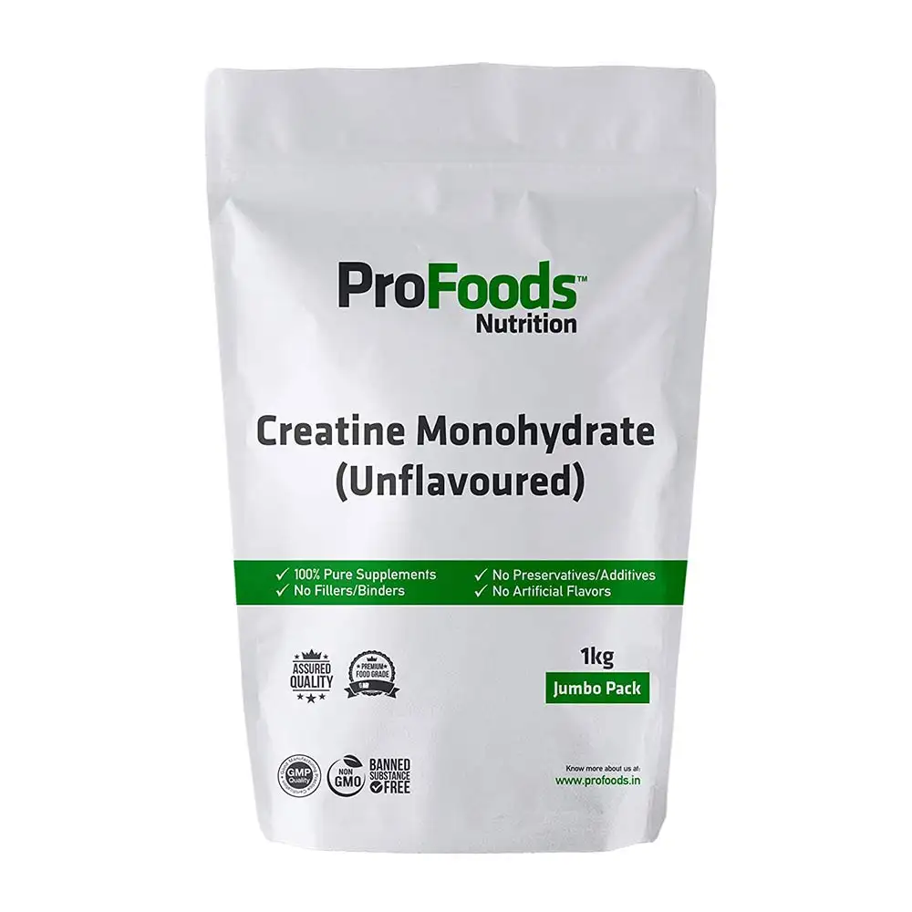 ProFoods Creatine Monohydrate Powder,  Unflavoured  2.2 lb