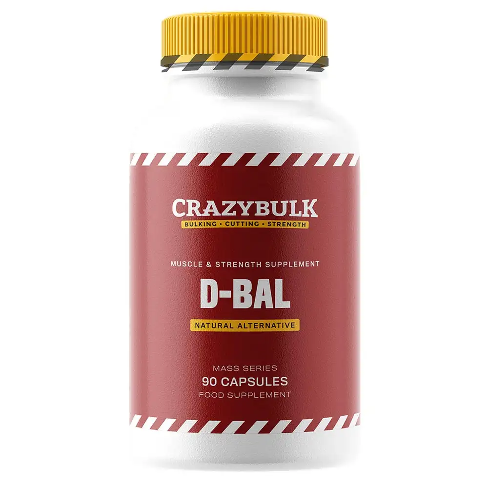 Crazybulk D-Bal Natural Alternative,  90 capsules  Unflavoured