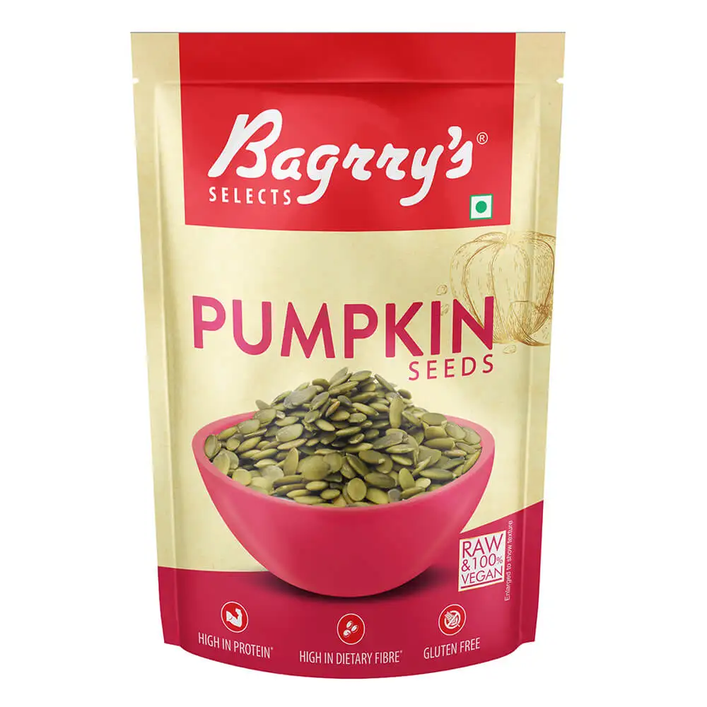 Bagrrys Pumpkin Seeds,  Unflavoured  250 g