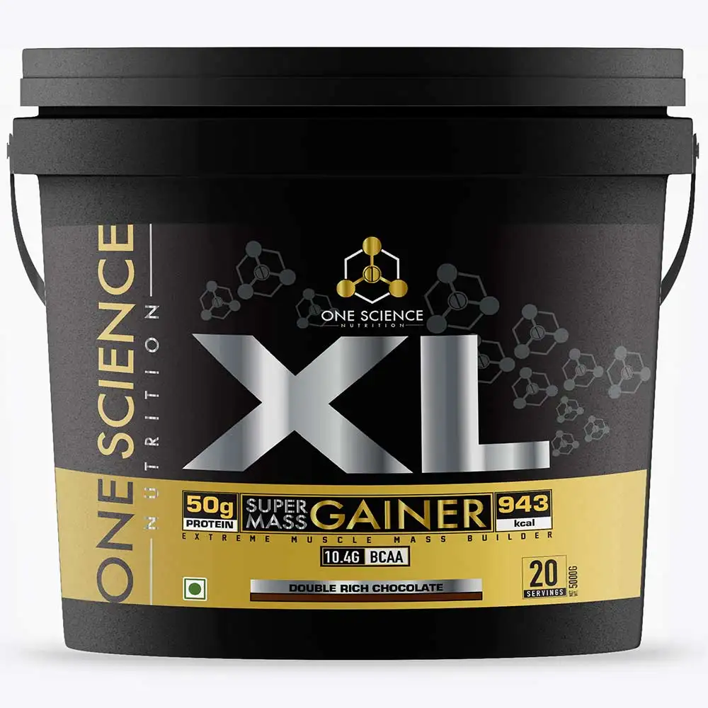 One Science XL Super Mass Gainer,  11 lb  Double Rich Chocolate