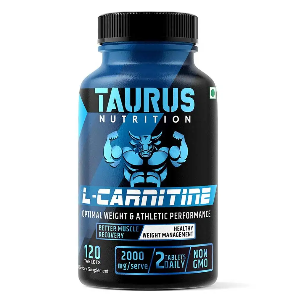 Taurus Nutrition L-Carnitine,  120 tablet(s)  Unflavoured