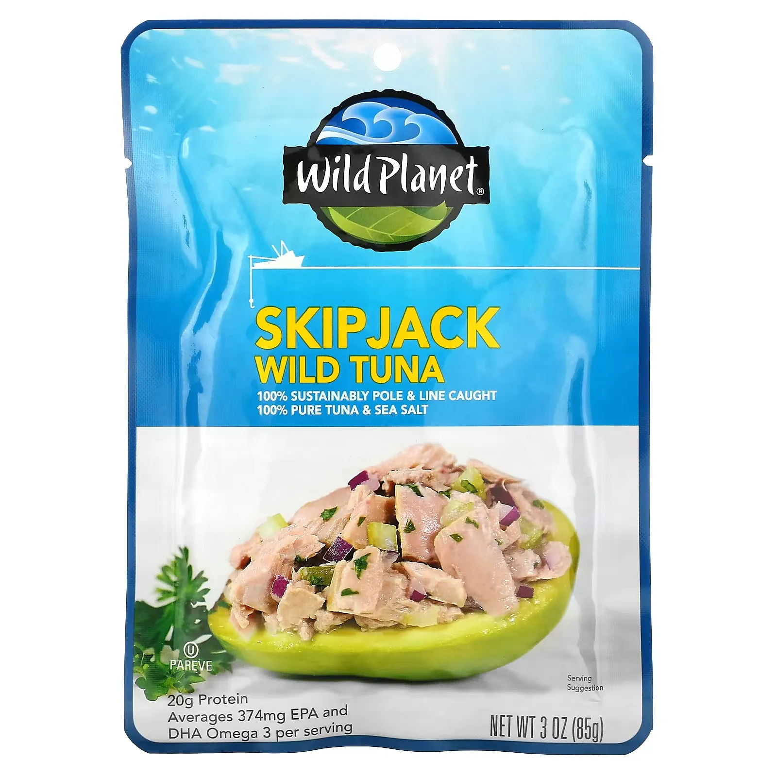 Skipjack Wild Tuna, 3 oz (85 g)