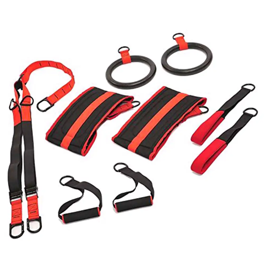 B Fit USA Complete Body Suspension Trainer (AB3308 A),  Multicolor  Free Size