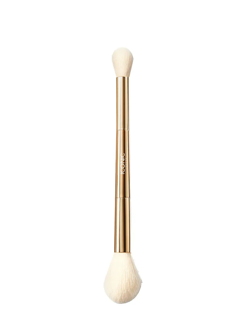 ICONIC London Highlight & Blush Duo Brush