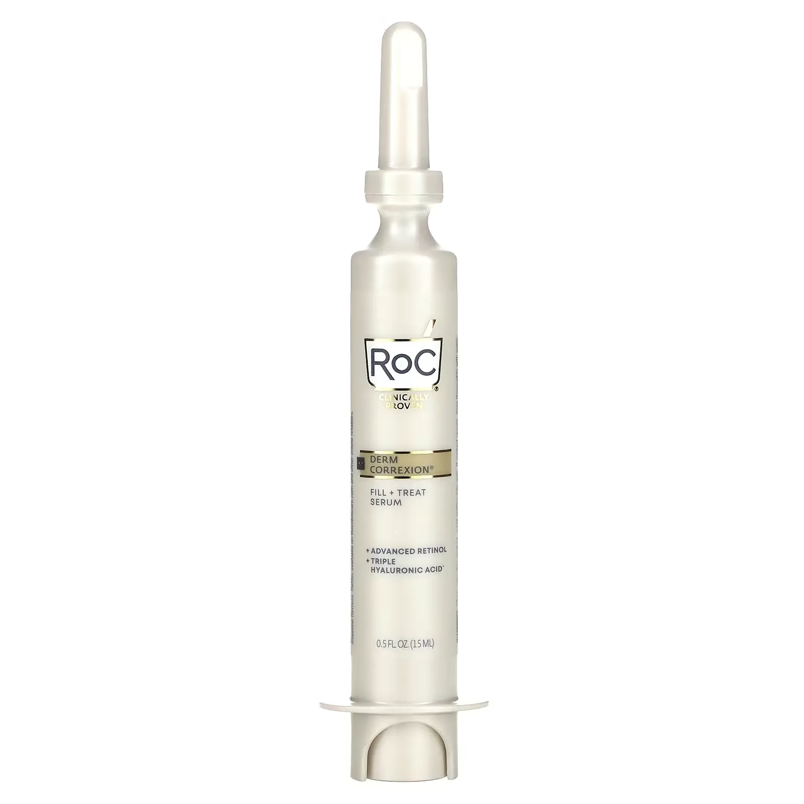 Derm Correxion, Fill + Treat Serum, Advanced Retinol & Triple Hyaluronic Acid, 0.5 fl oz (15 ml)