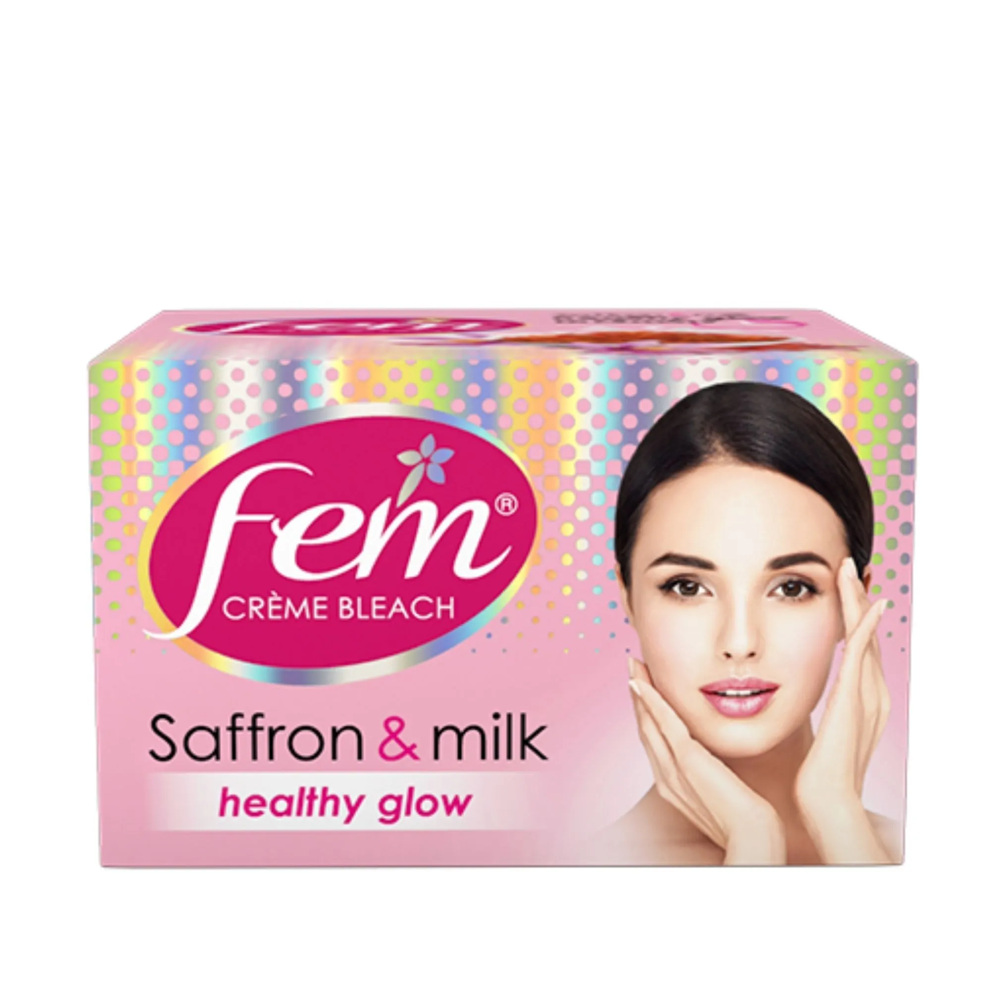 Fem Salon Professional Creme Bleach Saffron & Milk