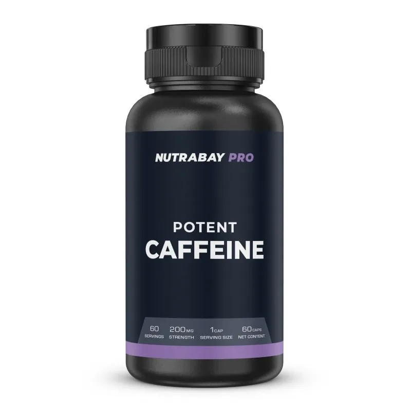 Nutrabay Pro Potent Caffeine 200mg Capsules