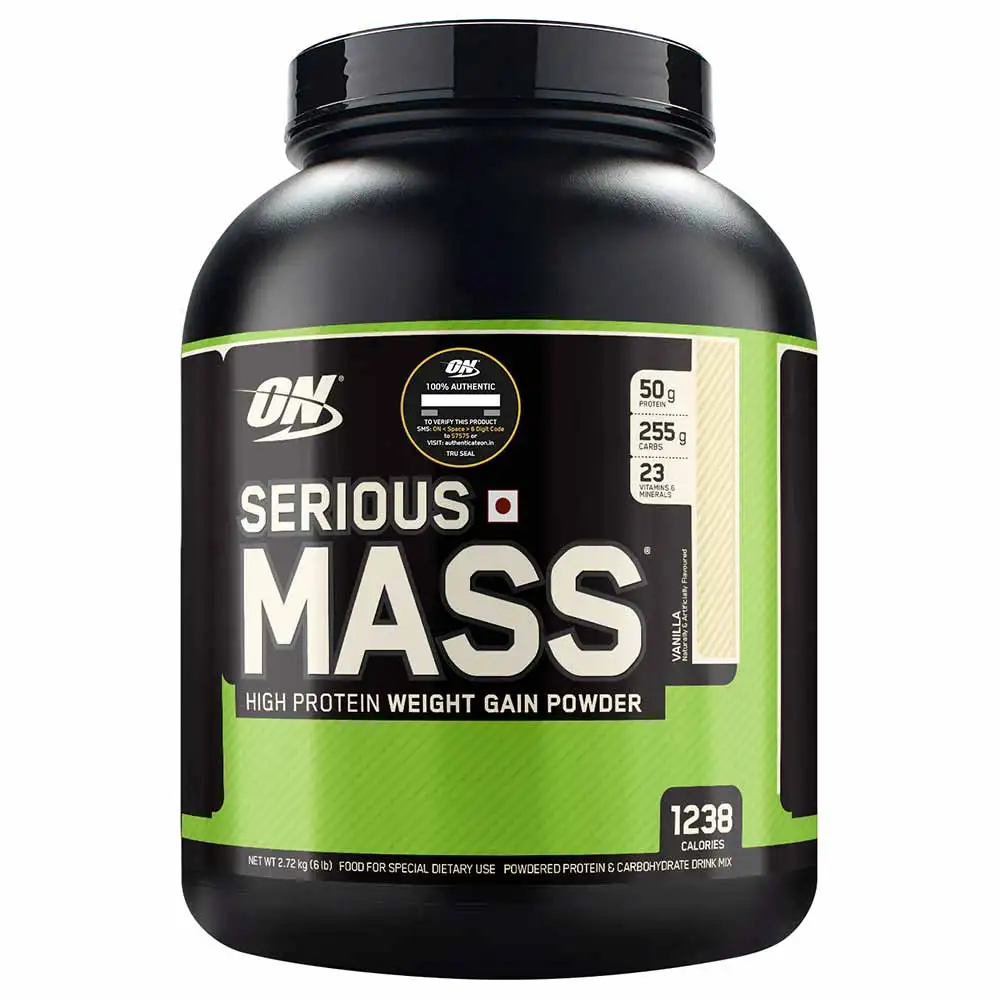 ON (Optimum Nutrition) Serious Mass OP,  6 lb  Vanilla