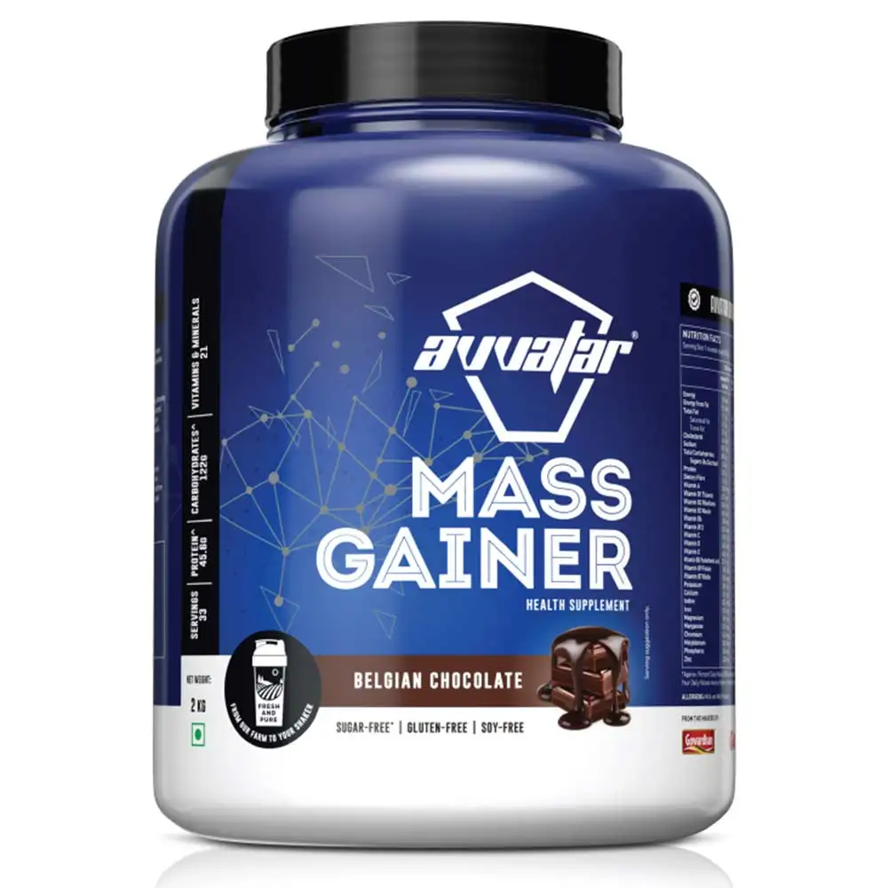 Avvatar Mass Gainer,  4.4 lb  Belgian Chocolate