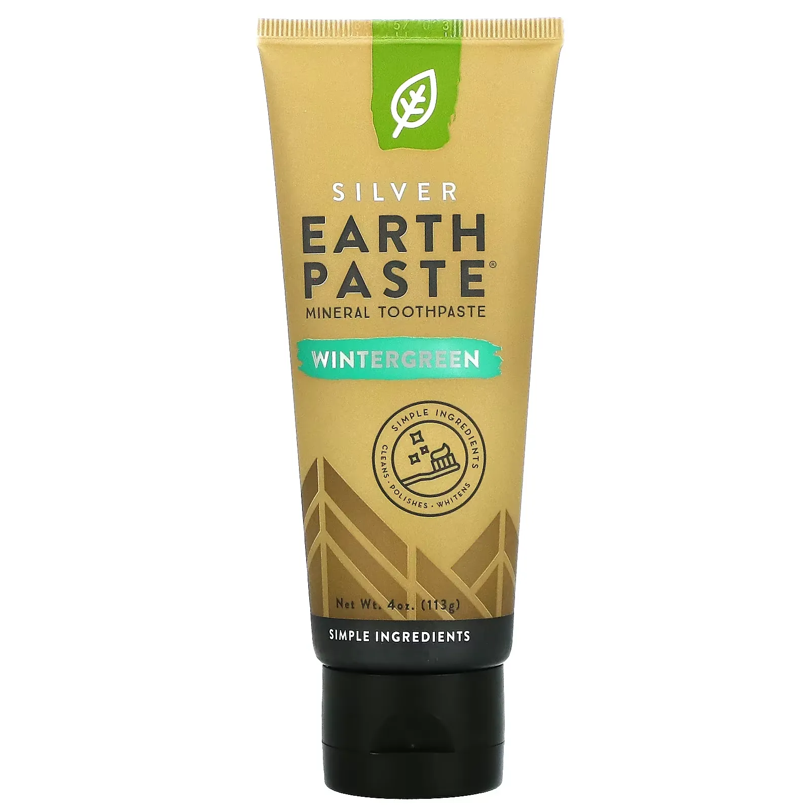 Earthpaste, Mineral Toothpaste, Wintergreen, 4 oz (113 g)