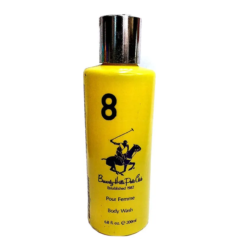 Beverly Hills Polo Club No.8 Body Wash Gel For Women