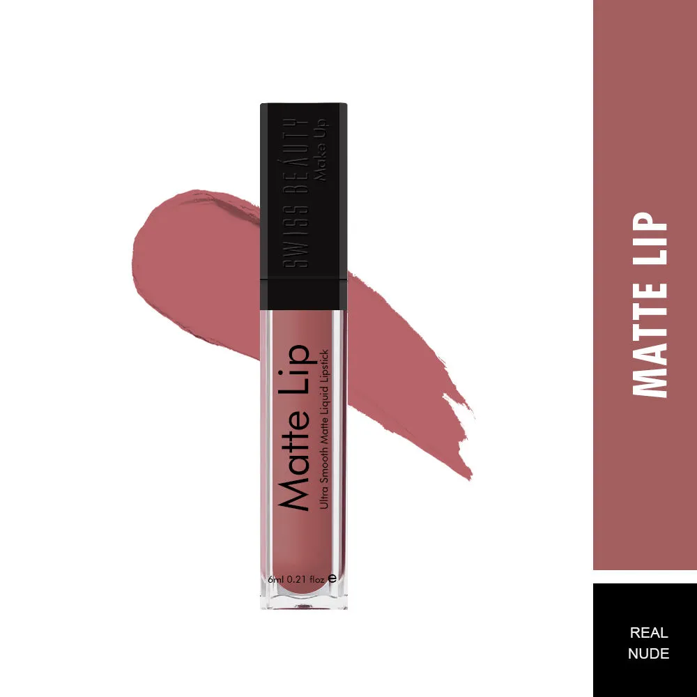 Swiss Beauty Matte Lip Ultra Smooth Matte Liquid Lipstick