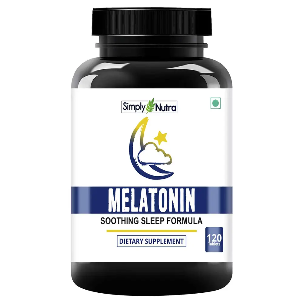 Simply Nutra Melatonin 10mg (Healthy Sleep Cycle),  120 tablet(s)  Unflavoured