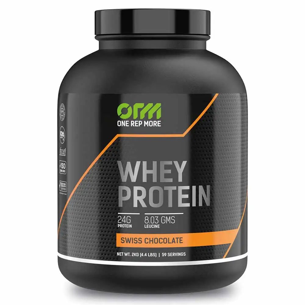 One Rep More Whey Protein,  4.4 lb  Swiss Chocolate