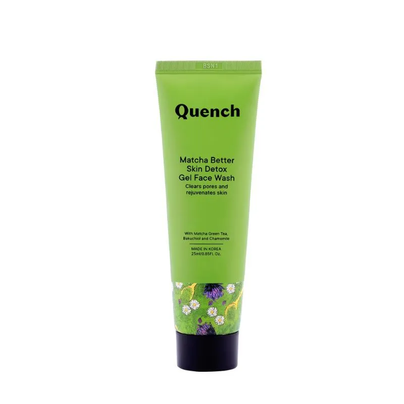 Quench Botanics Matcha Better Skin Detox Gel Face Wash