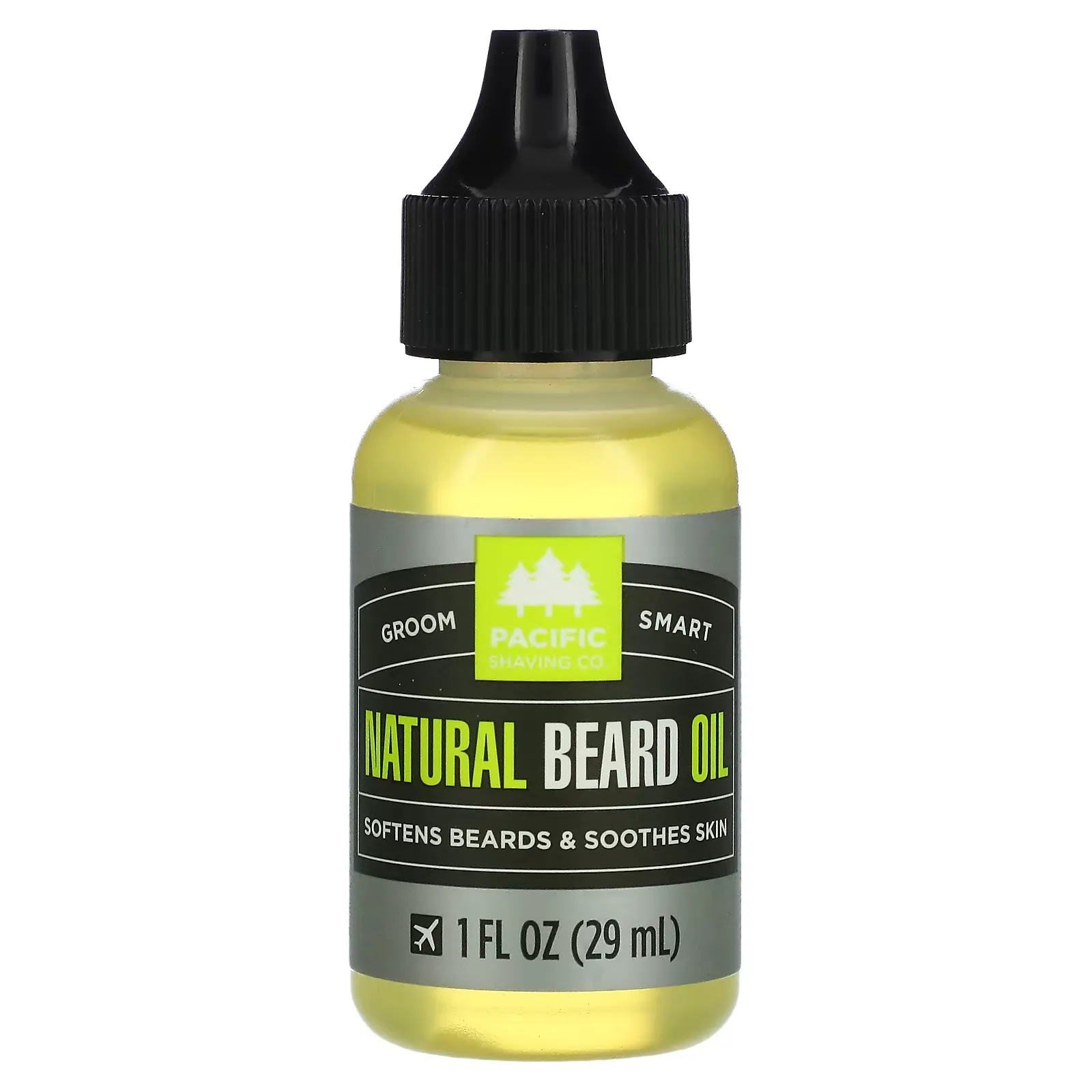 Natural Beard Oil, 1 fl oz (29 ml)