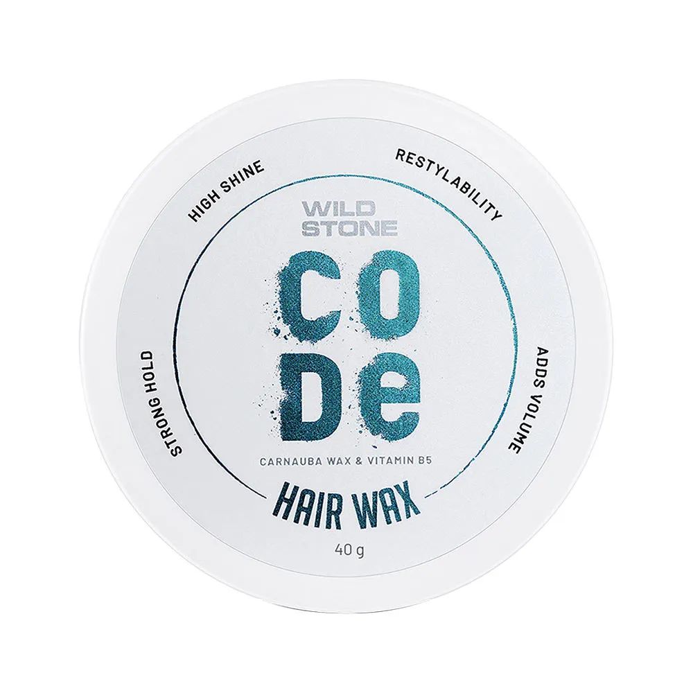 Wild Stone Code Hair Wax For Men