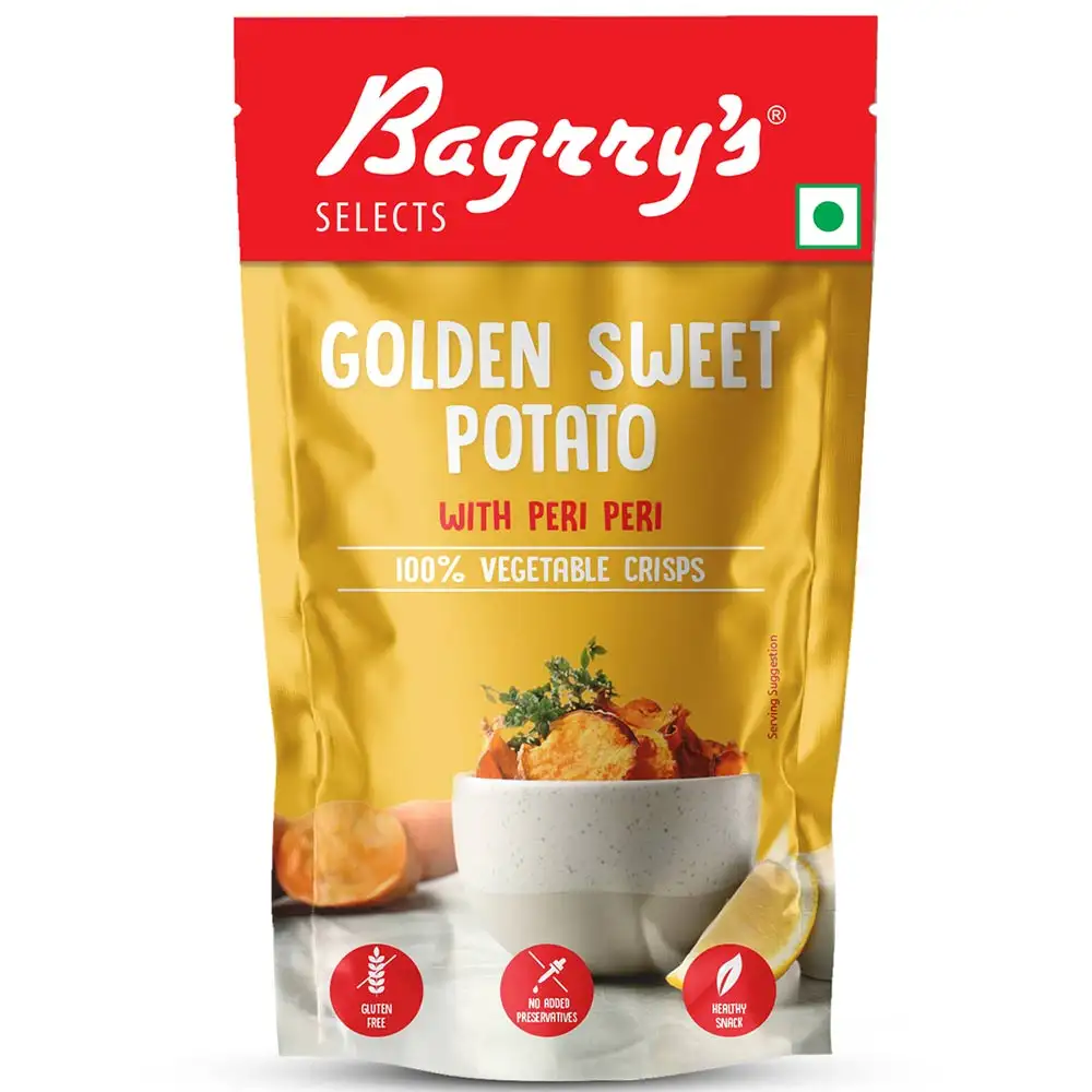 Bagrrys Golden Sweet Potato,  Peri Peri  60 g