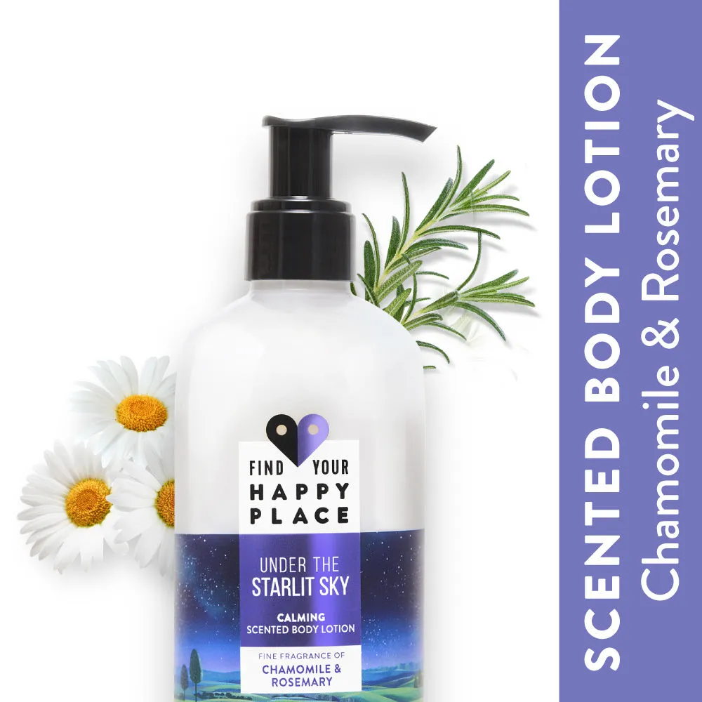 Find Your Happy Place - Under The Starlit Sky Moisturising Body Lotion Chamomile & Rosemary