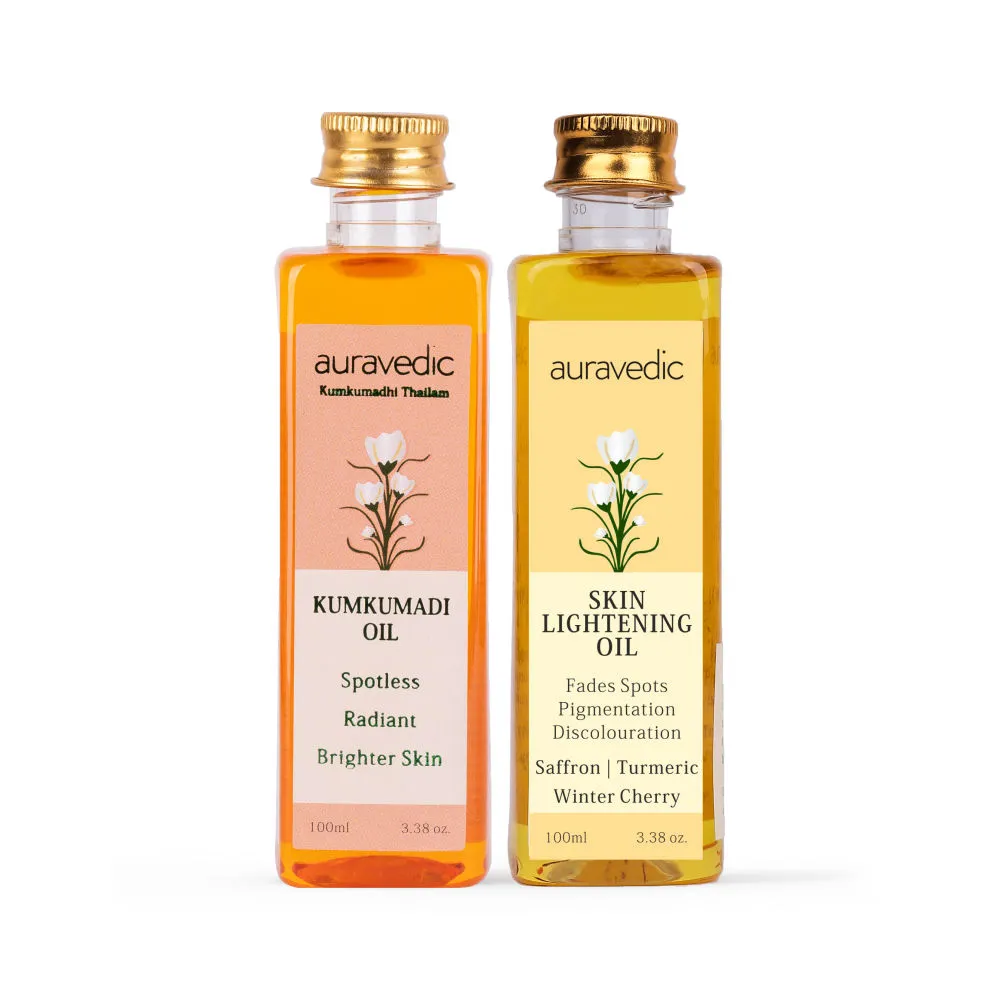 AuraVedic Lightening Glow Oils Kumkumadi Oil