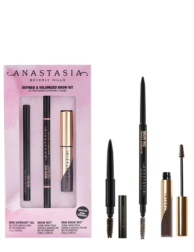 Anastasia Beverly Hills Defined & Volumized Brow Kit - Dark Brown