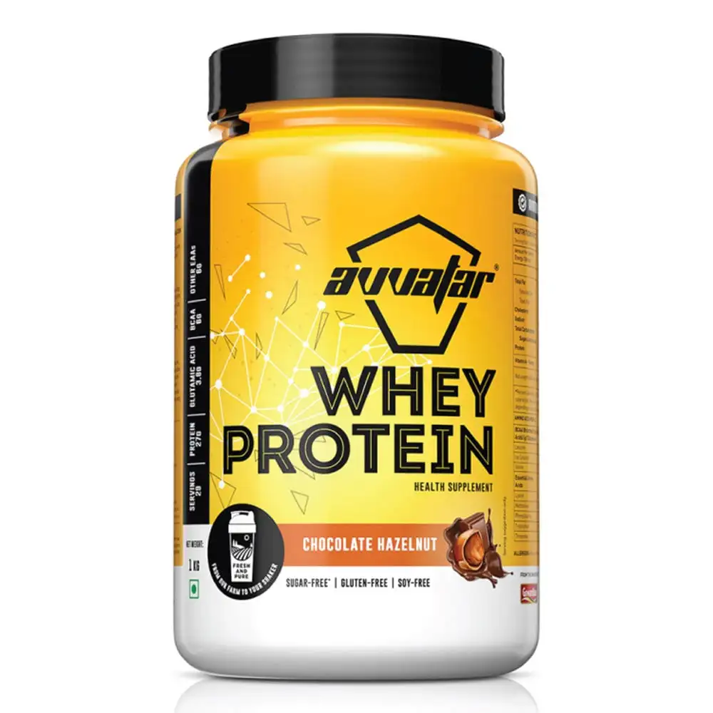 Avvatar Whey Protein,  2.2 lb  Chocolate Hazelnut